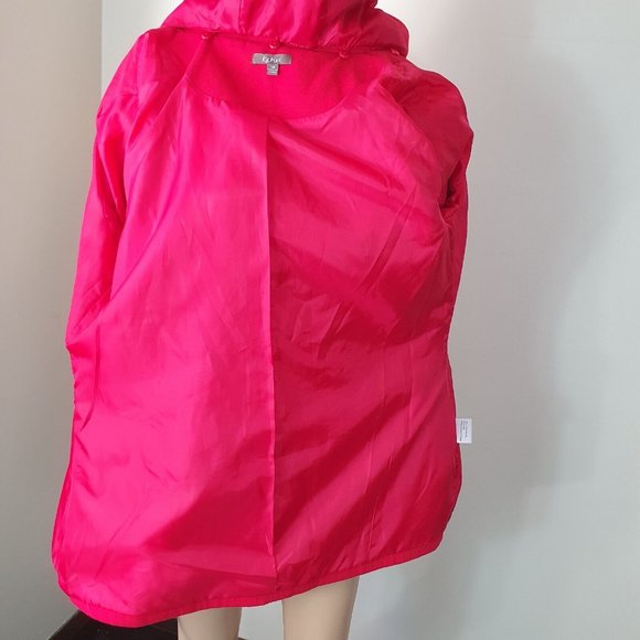 NWOT Katies duffle jacket trench coat Sze 14 Red hooded NEW overcoat Retro - Picture 6 of 7